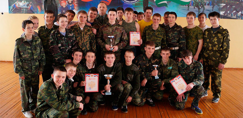 Соревнования по рукопашному бою среди военно-патриотических клубов Кумертау
