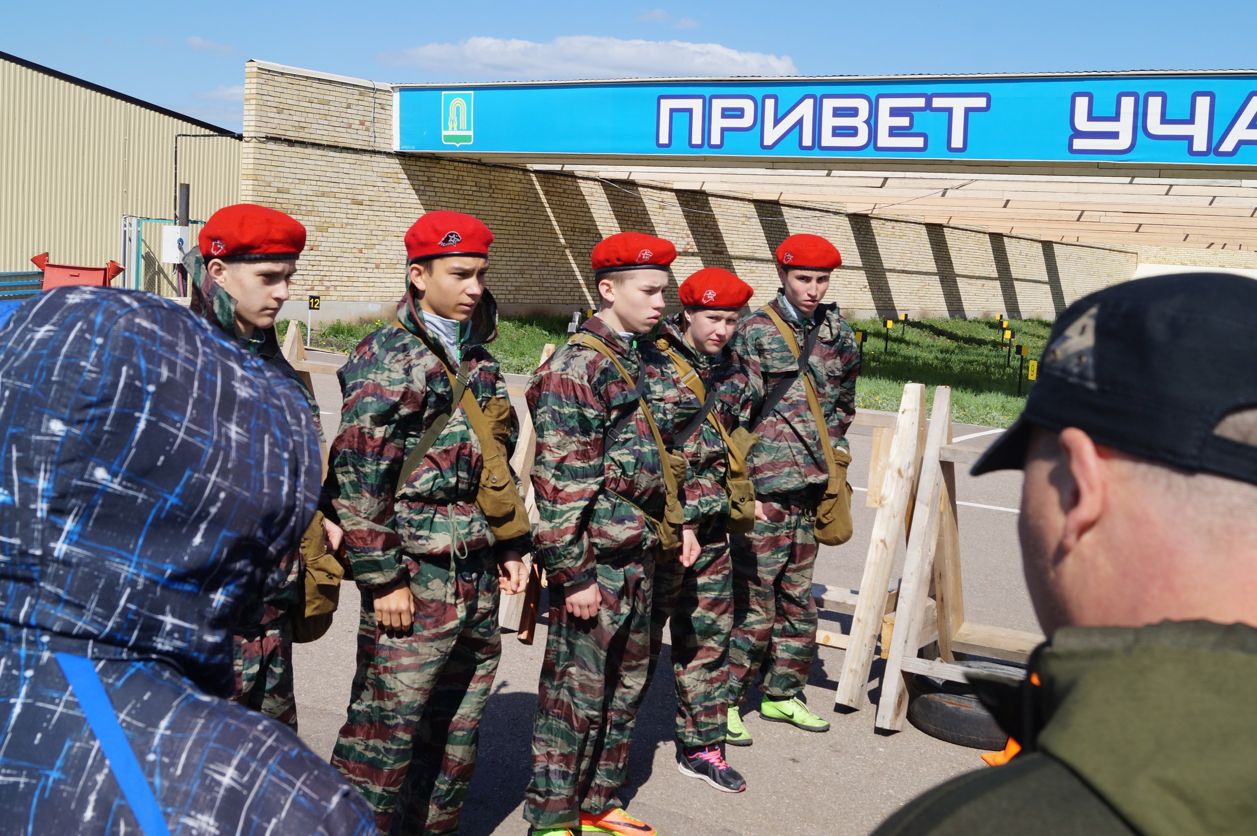 На Всероссийский этап военно-спортивной игры «Победа» в г.Москву.
